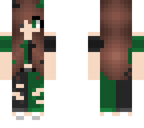 green and black devil