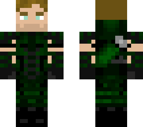 green arrow sea 4 without his hood