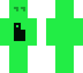 green man whit house