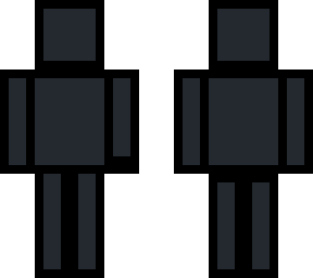 grey and black block skin