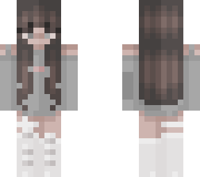grey body suit!