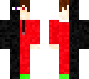 half endermen half humun!