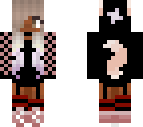 i found this skin on here and edited it is a werewolf girl