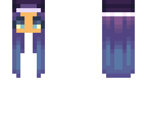indigo head base (with hat)
