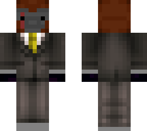 kong in suit