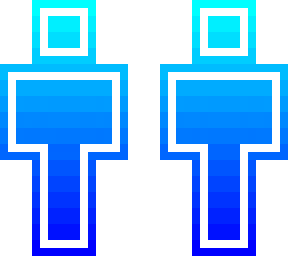 light blue to blue fade (with holes 2 :)]