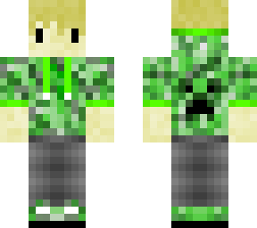 mika with creeper hoody