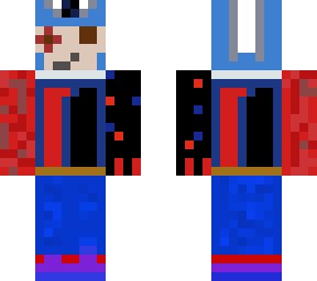 my brother's drawing as a skin!