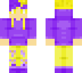 nice purple /  yellow skin