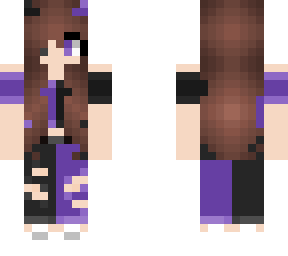 purple and black devil