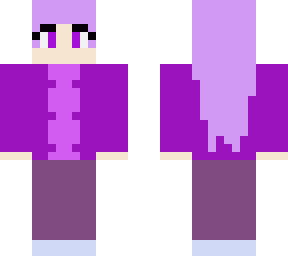 purple coat