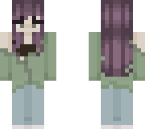 purple hair girl lol