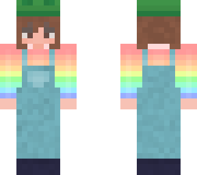 rainbow frog hat