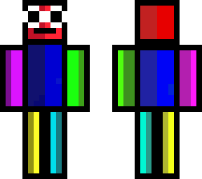 rainbow man with gogy glasses