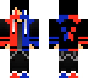 red and blue gamer