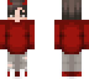 red sweater with horns [fixed]
