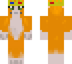 stampy with a crown