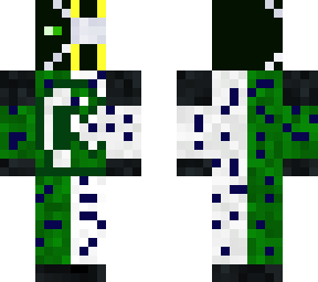 the blind teenager (white and green) (also in front of the skin is a moon)