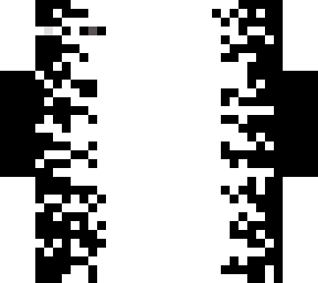 white/black infected ender man