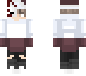 with a hat kitsune