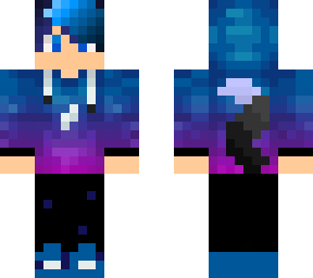 wolf boy (galaxy hoodie)