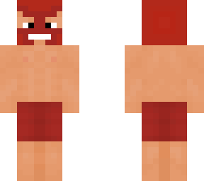 wrestler dude in red
