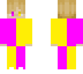 yellow and pink