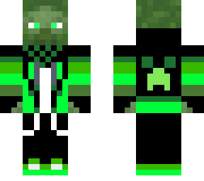 zombie con ropa verde