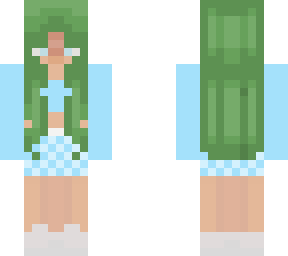 ~green and bue-