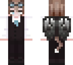 a griffin in a suit