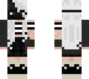 black and while blaze girl
