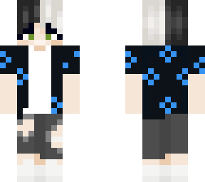 black n blue hawaiian