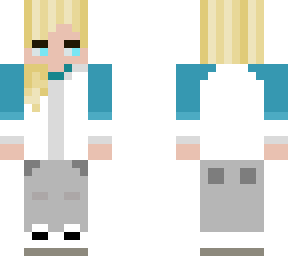 blonde haired ponytail girl