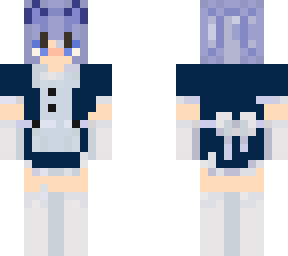 blue cat maid