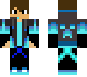 blue gamer boy