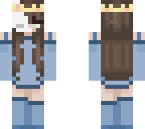 blue girl