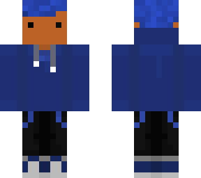 blue jacket boi