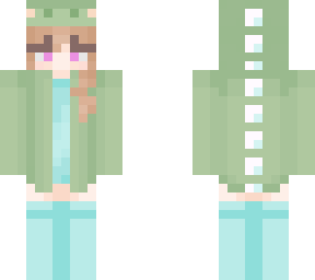 blue matching dino skin