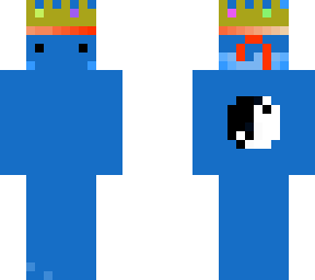 blue person