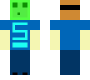 boy with slime mask