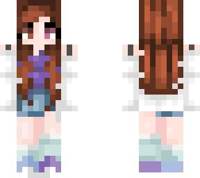 brown haired girl