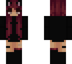 cat goth girl