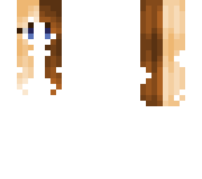 female hb - yellow blonde split brunette