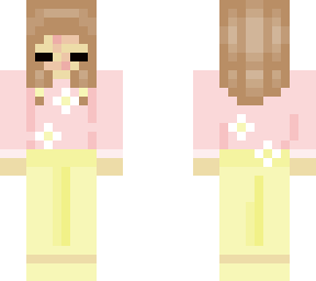 flower girl (yellow, pink)