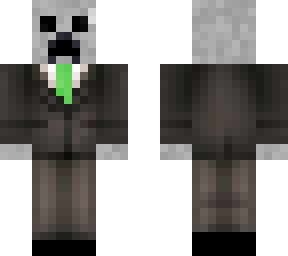 ghost creeper in a suit