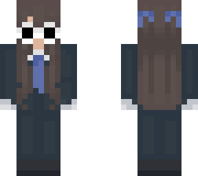 girl in suit