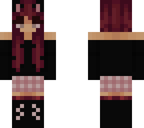 goth cat girl