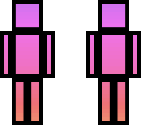 gradient outline skin