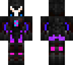 gradient pink and blue warrior (with cool effect)