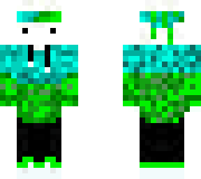 green and cyan ninja cloud